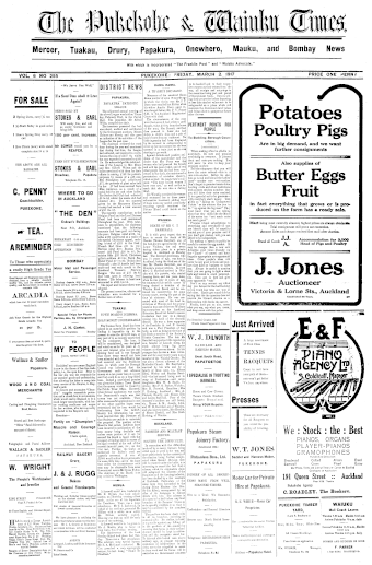 Issue page