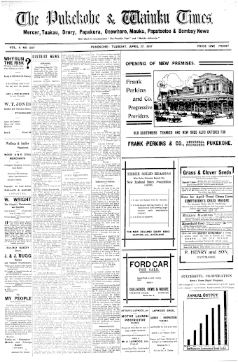 Issue page