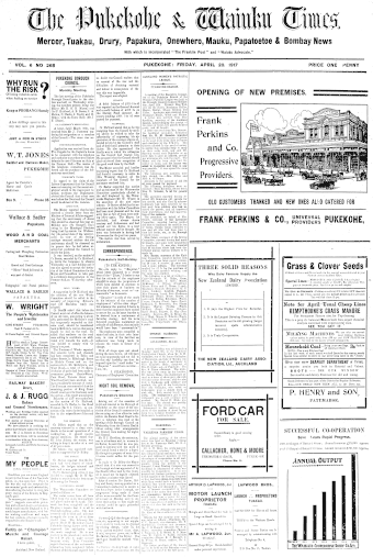 Issue page