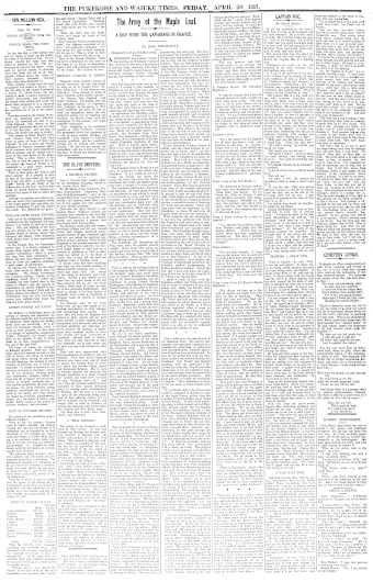 Issue page