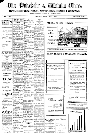 Issue page