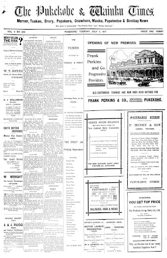Issue page