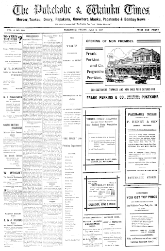 Issue page