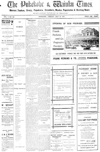 Issue page