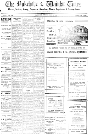 Issue page