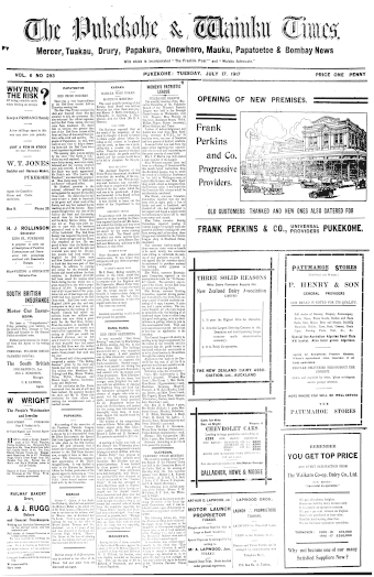 Issue page