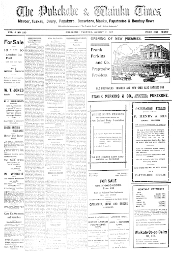 Issue page