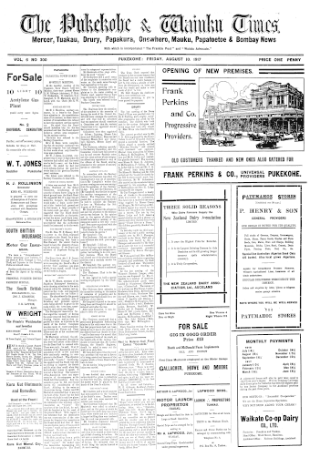 Issue page