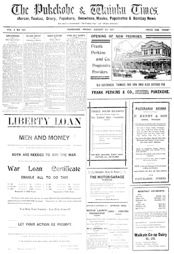 Issue page