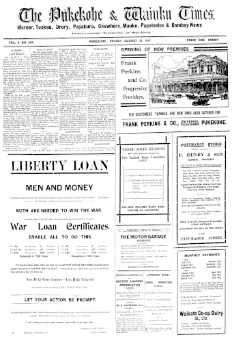 Issue page
