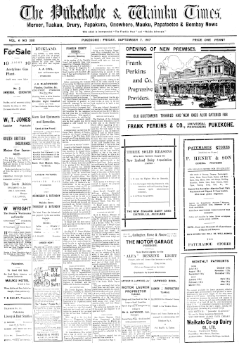 Issue page