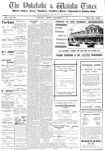 Issue page