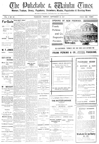 Issue page