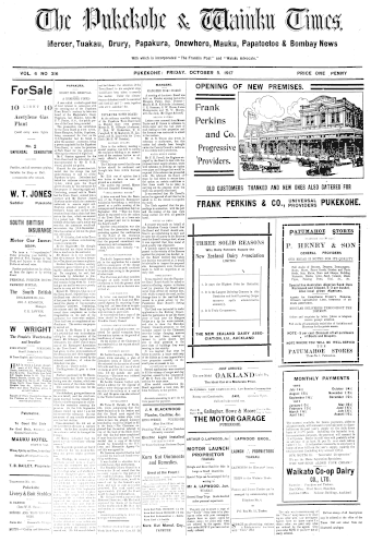 Issue page