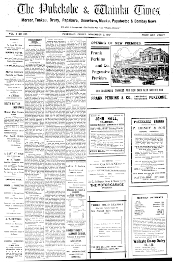 Issue page