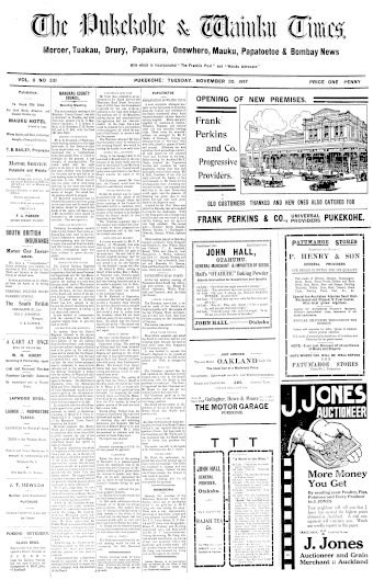 Issue page
