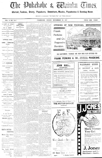 Issue page
