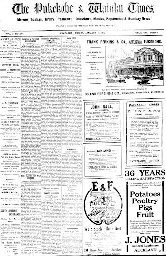 Issue page