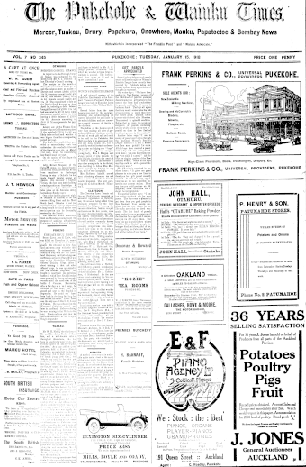 Issue page