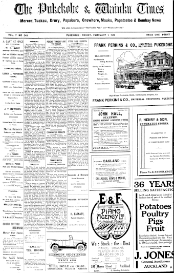 Issue page