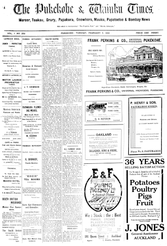 Issue page