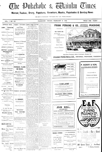Issue page