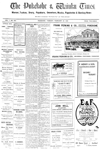 Issue page