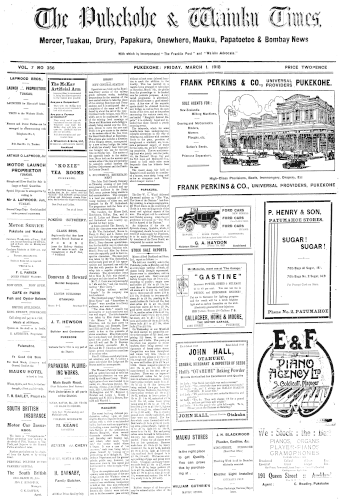 Issue page