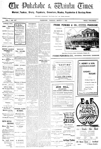 Issue page