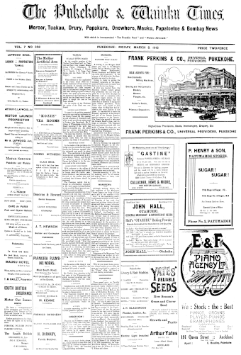 Issue page