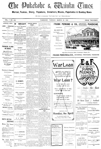 Issue page