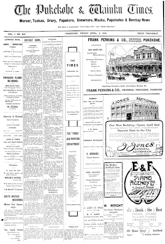 Issue page