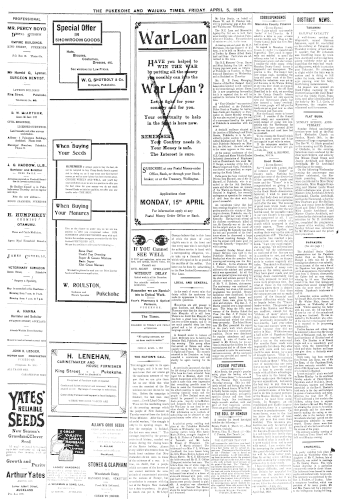Issue page