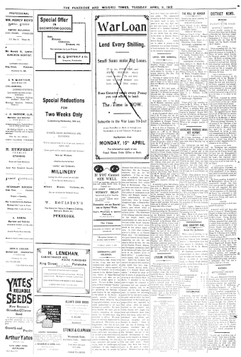 Issue page