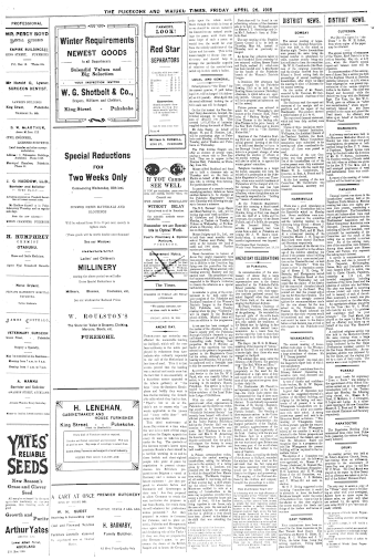 Issue page