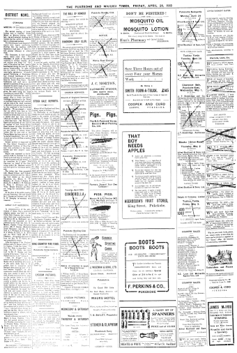 Issue page