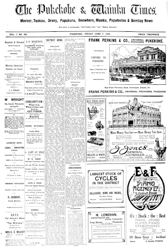 Issue page