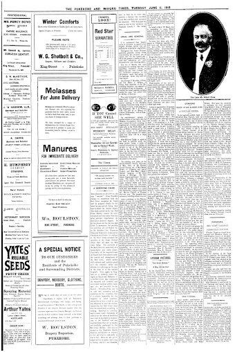 Issue page