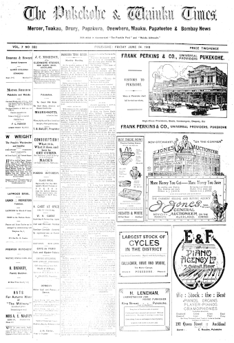 Issue page