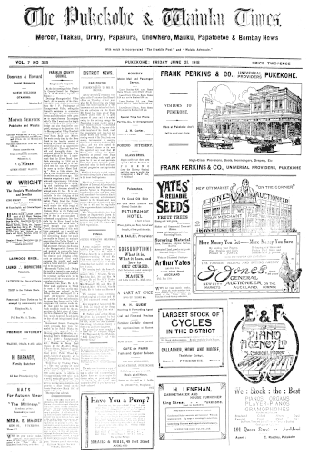Issue page