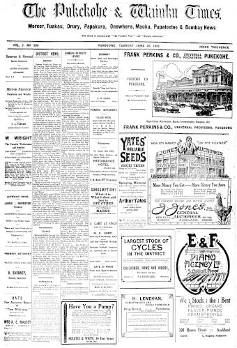 Issue page