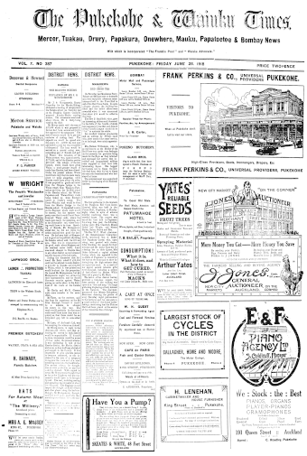 Issue page