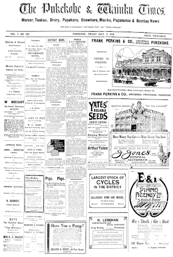 Issue page