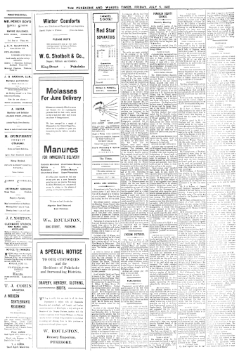 Issue page