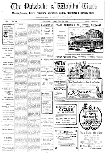 Issue page