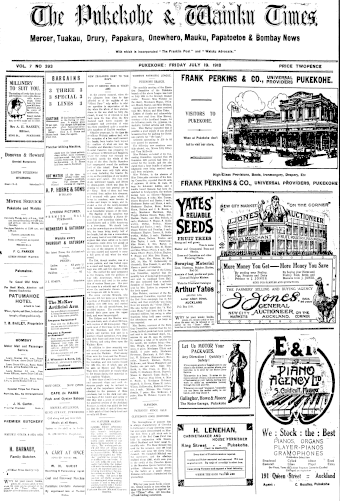 Issue page