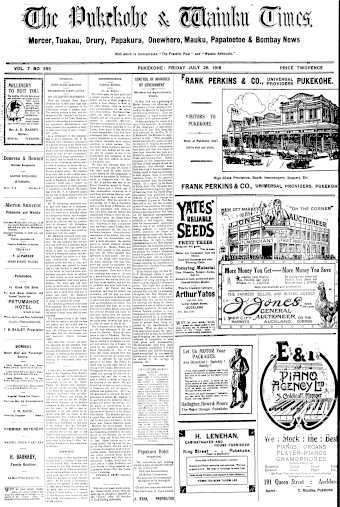 Issue page