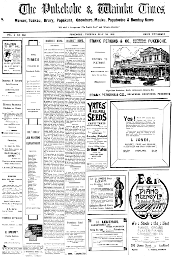 Issue page