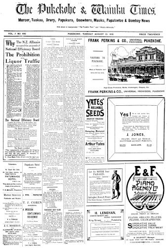 Issue page