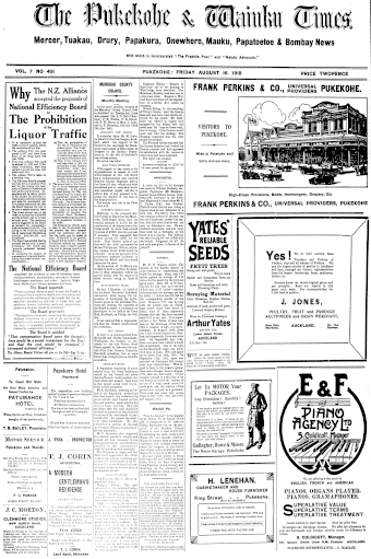 Issue page